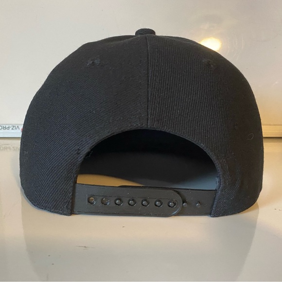 Compton Hat - Black - Raiders - NWA - Flat Brim - Los Angeles SnapBack - Picture 4 of 6